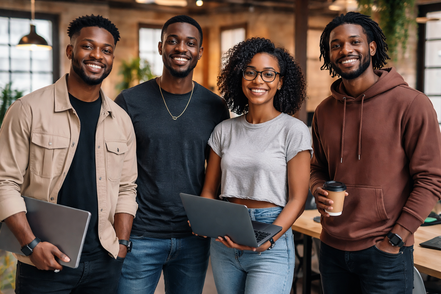 From The Culture founding team in co-working space