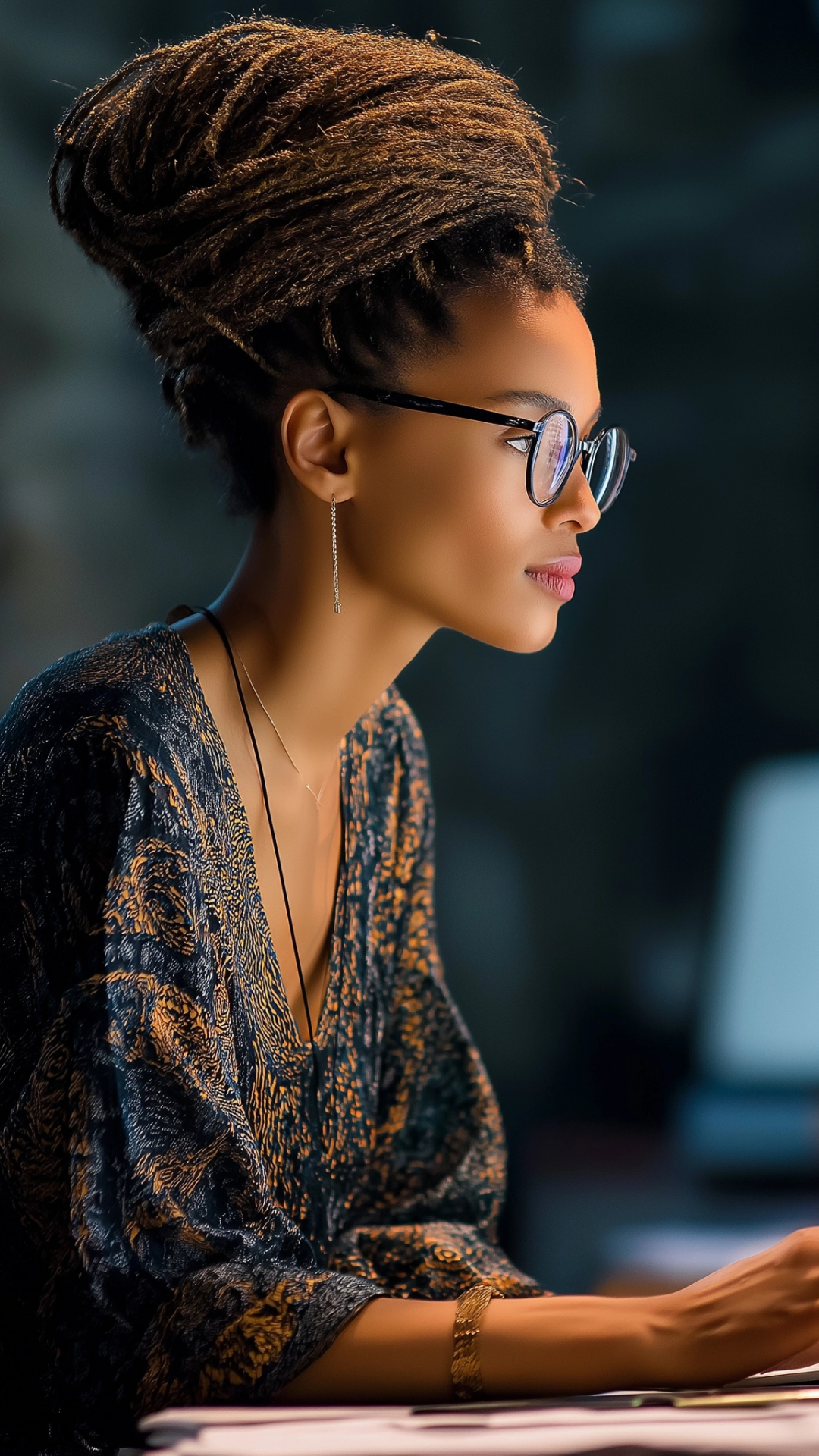 Developer working on product code